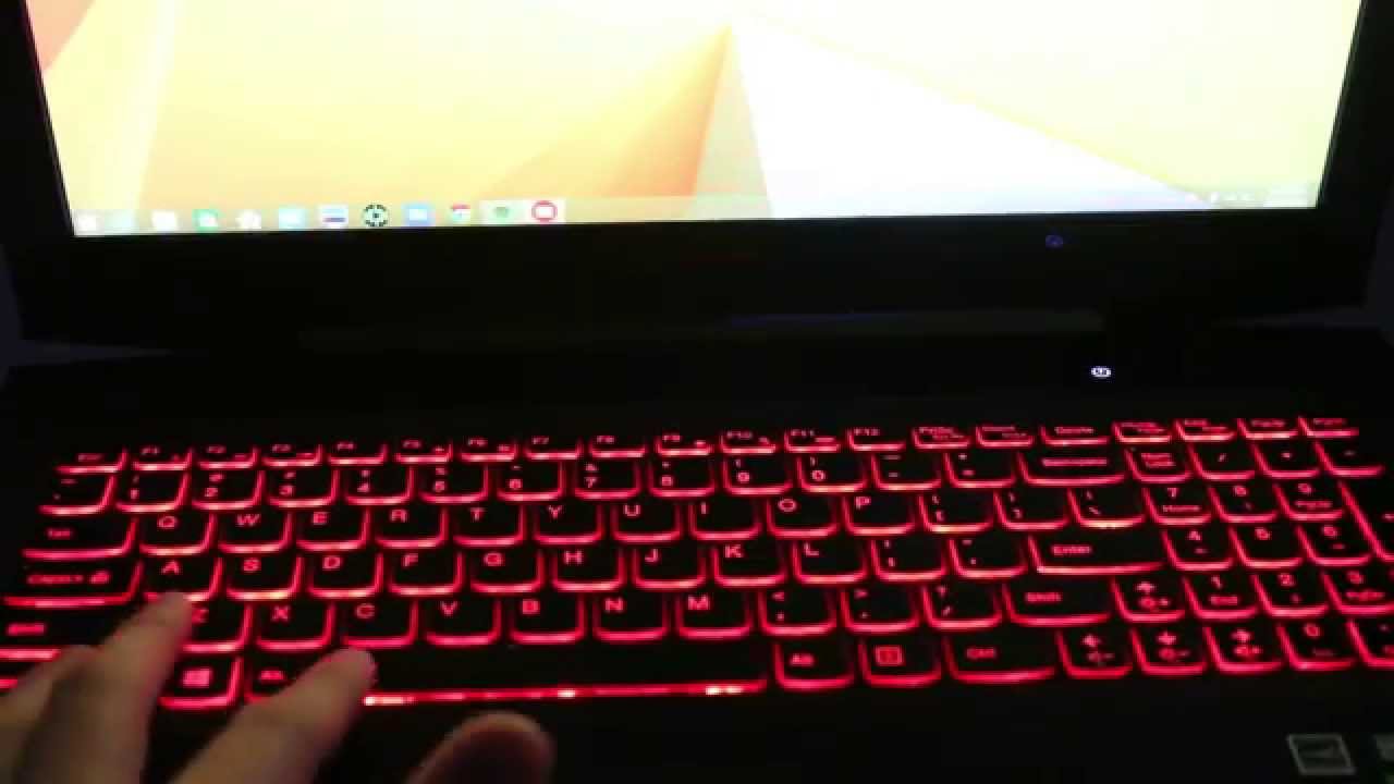 cách bật đèn bàn phím laptop lenovo