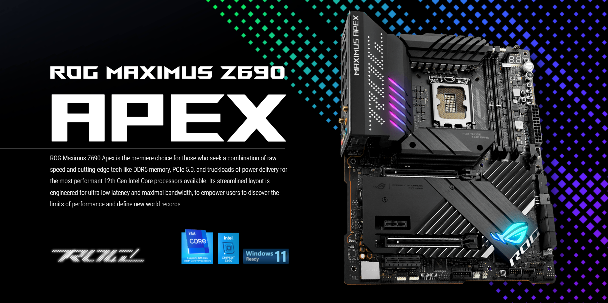 ASUS ROG MAXIMUS Z690 APEX