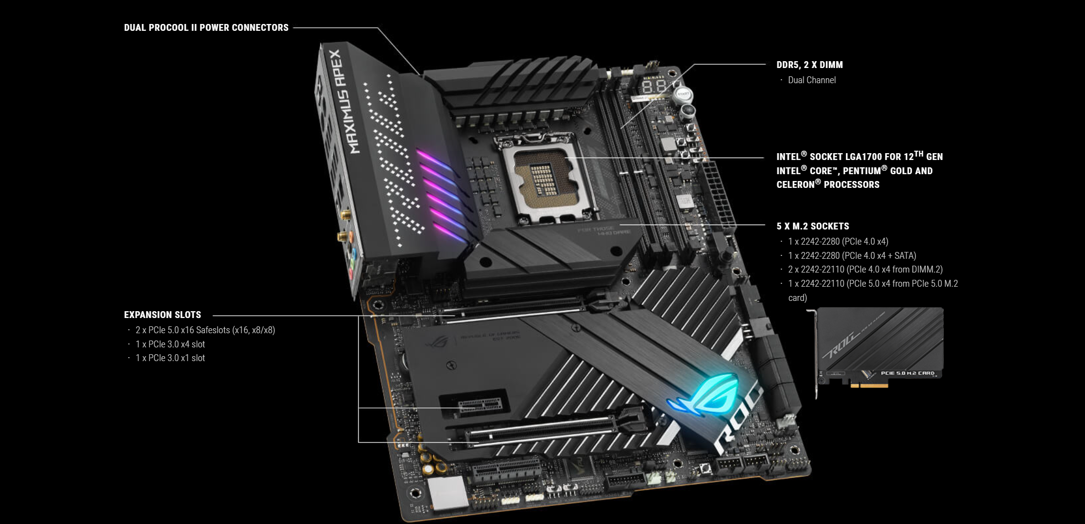 ASUS ROG MAXIMUS Z690 APEX