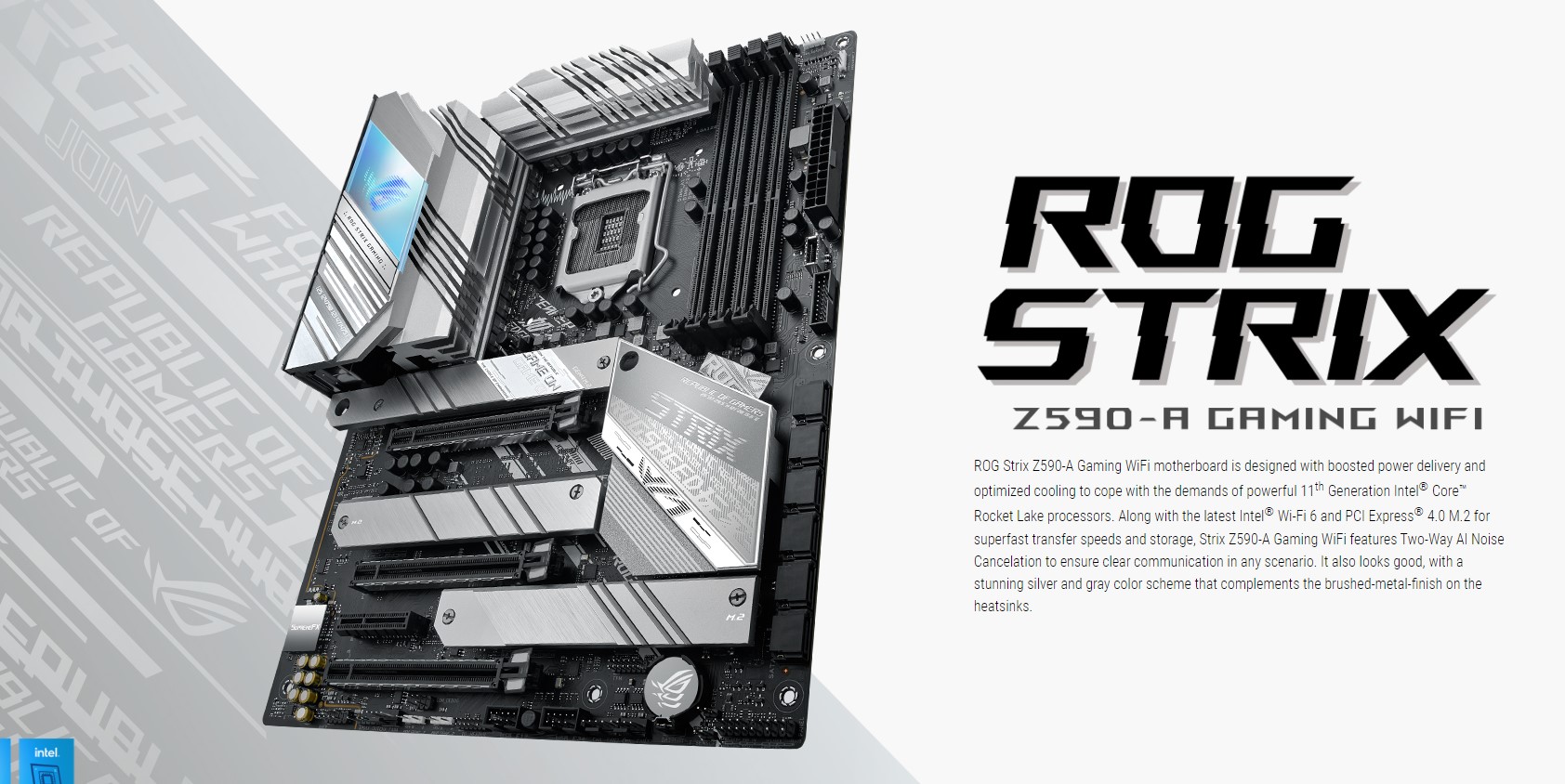 Mainboard ASUS ROG STRIX Z590-A GAMING WIFI