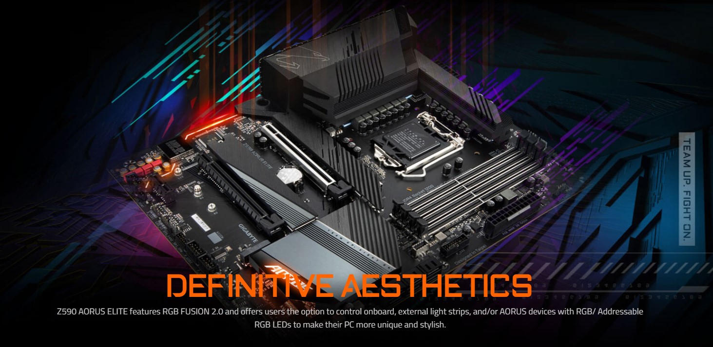 Mainboard Gigabyte Z590 AORUS ELITE