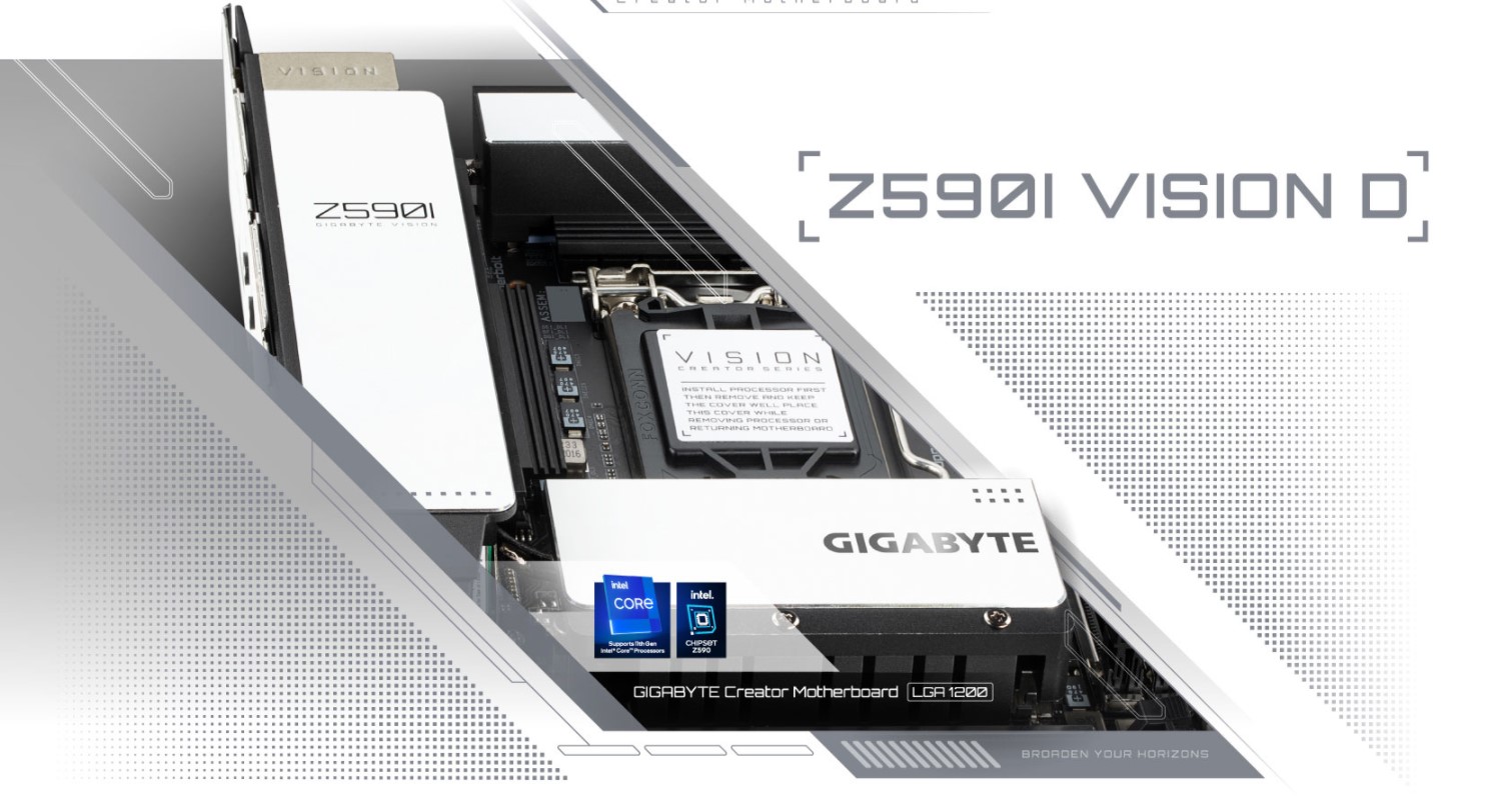 Mainboard Gigabyte Z590I VISION D