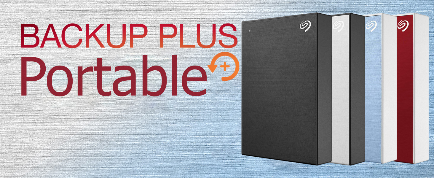 Ổ Cứng Di Động 4TB 2.5 inch Seagate Backup Plus Portable Drive bạc - STHP4000401