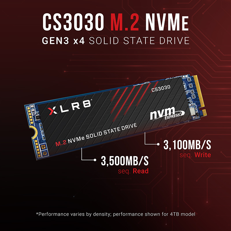 Ổ cứng SSD CS3030 2TB M.2 2208 PCIe NVMe Gen 3x4