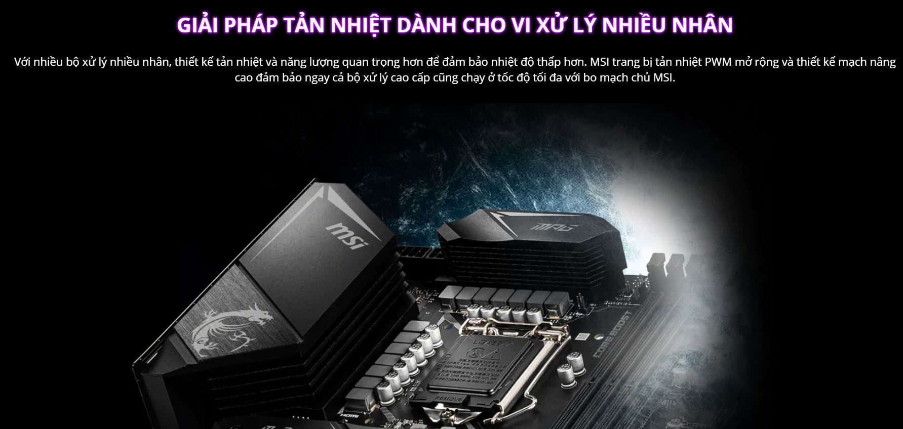 Mainboard MSI MPG Z490 GAMING EDGE WIFI