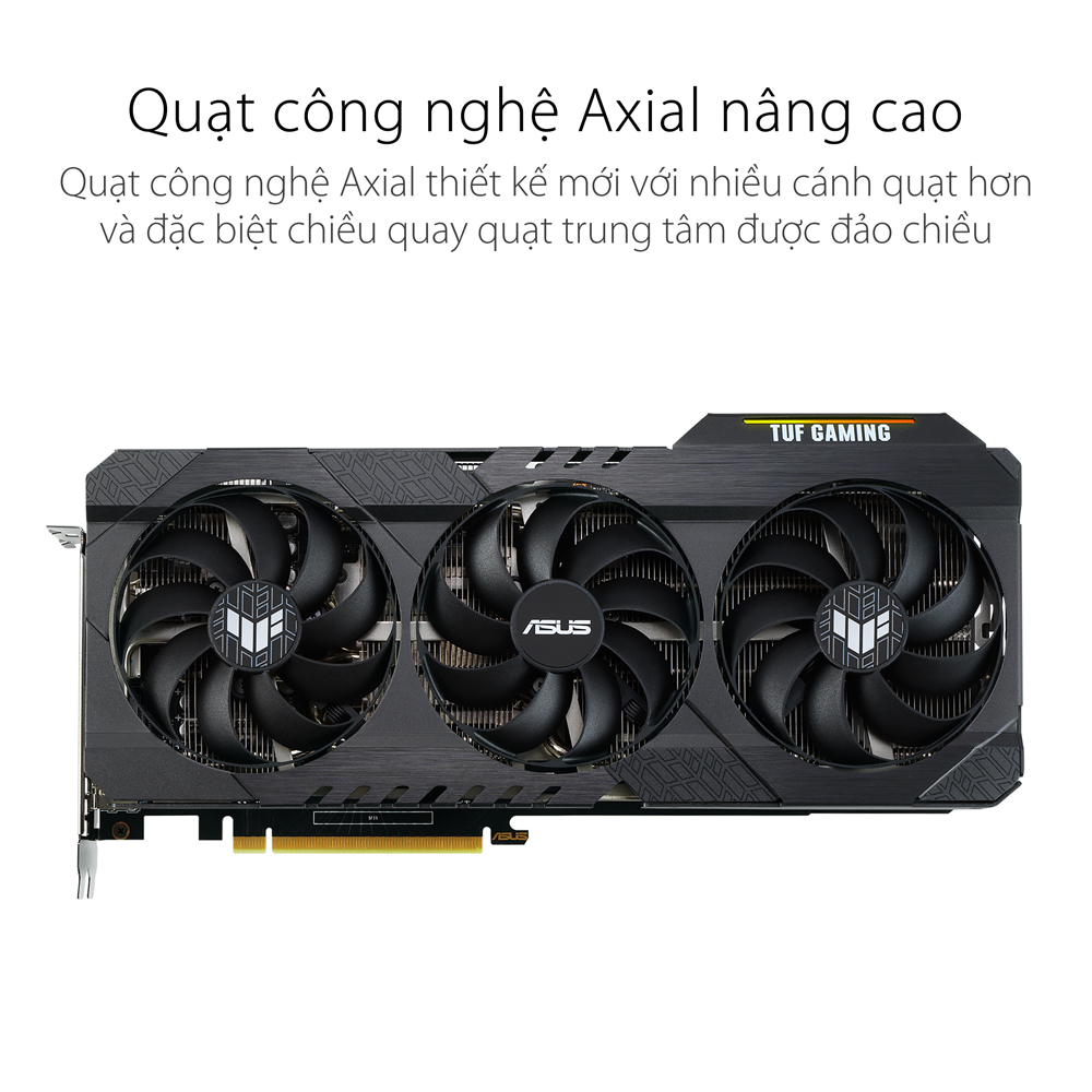 Card màn hình Asus TUF RTX 3060 Ti-O8G-GAMING