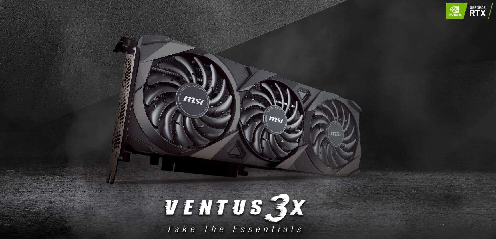 Card màn hình MSI RTX 3060 Ti VENTUS 3X OC-8GB