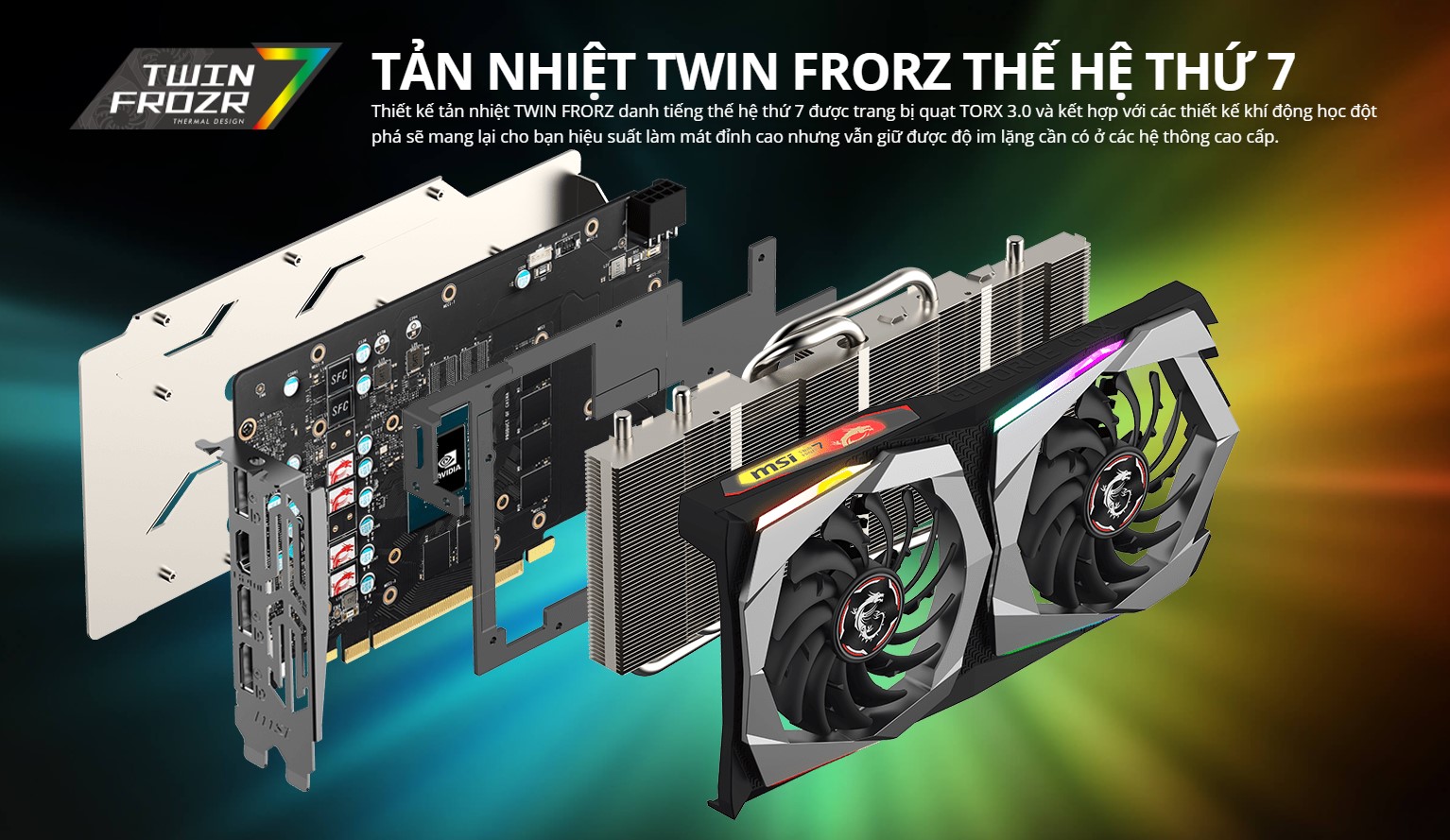 Card màn hình MSI GTX 1660 GAMING X