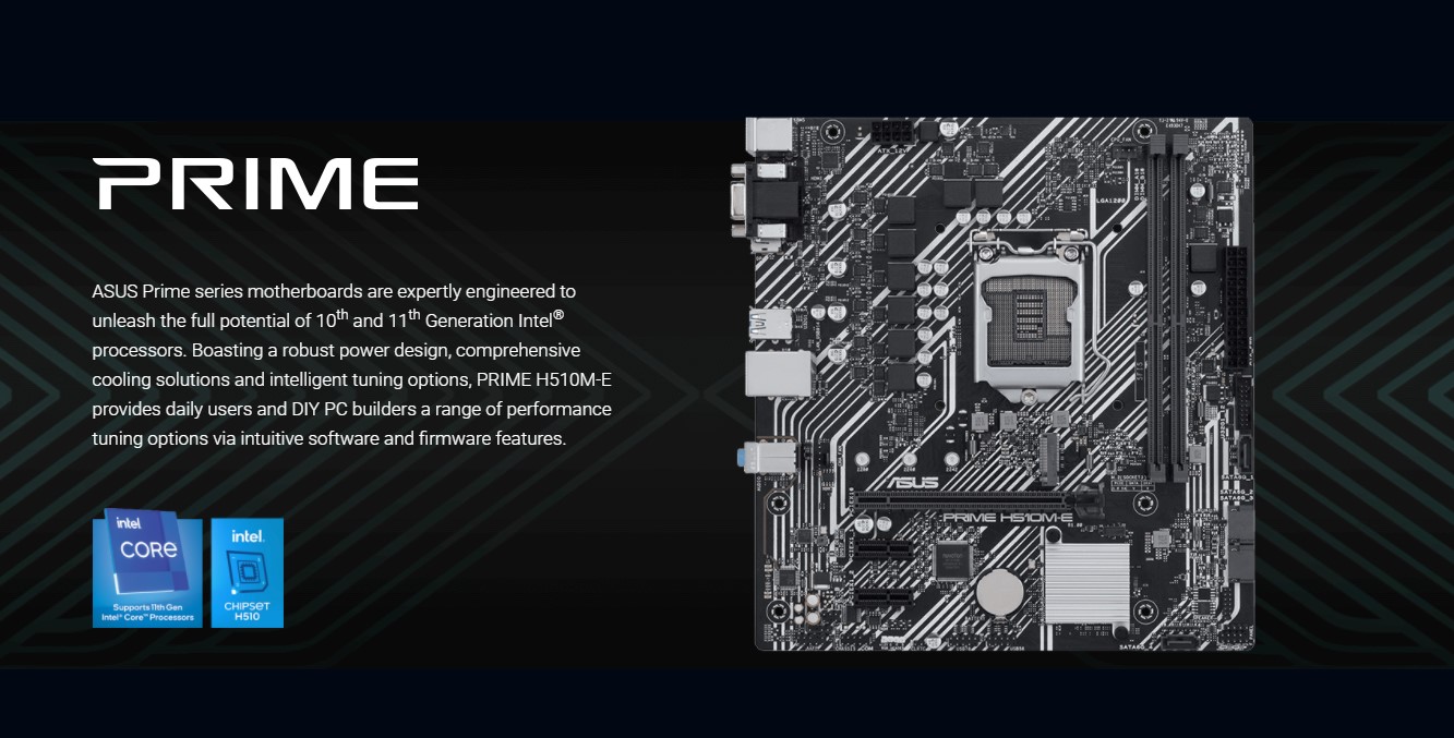 Mainboard ASUS PRIME H510M-E