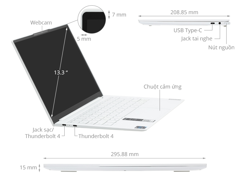 Laptop Lenovo Yoga Slim 7 Cacbon 