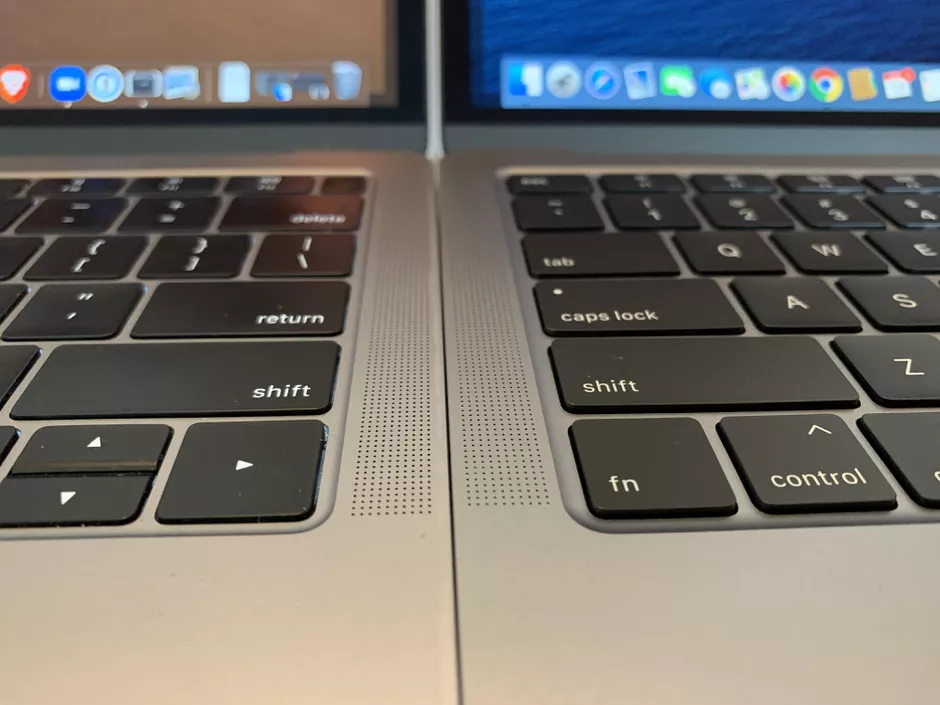 Bàn phím Magic Keybroad trên laptop Macbook Air 2020 được đánh giá cao hơn rất nhiều so với Butterfly keybroad của người tiền nhiệm