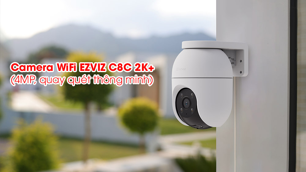 Camera WIFI EZVIZ CS-C8c 2K+ 4MP