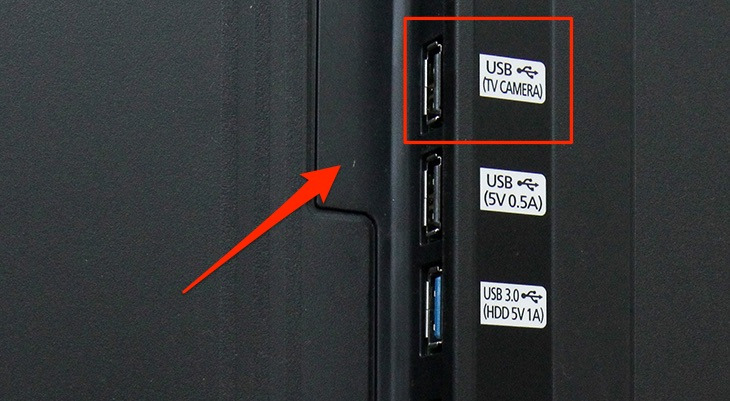 Kết nối laptop với tivi bằng cổng USB bước 1