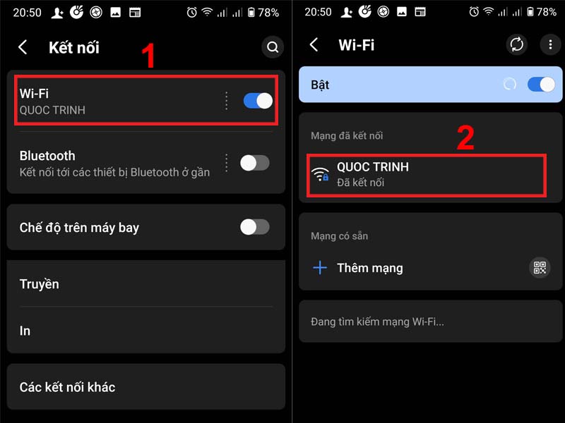 Xem Pass Wifi Android