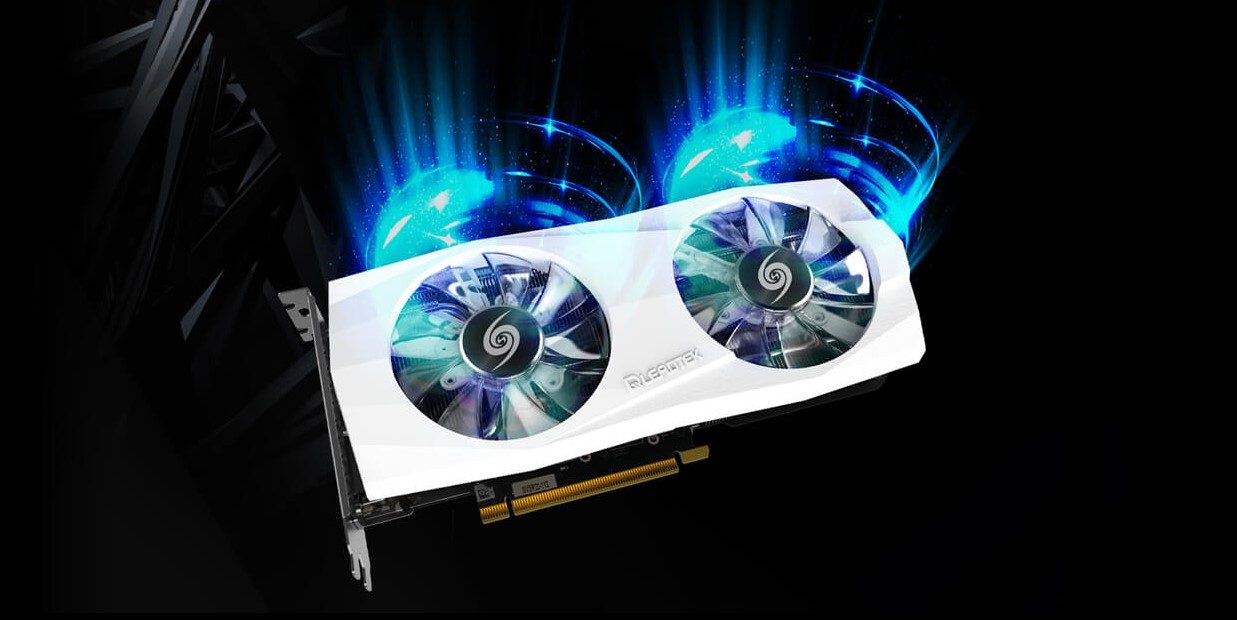 Card màn hình LEADTEK RTX 3050 HURRICANE WHITE