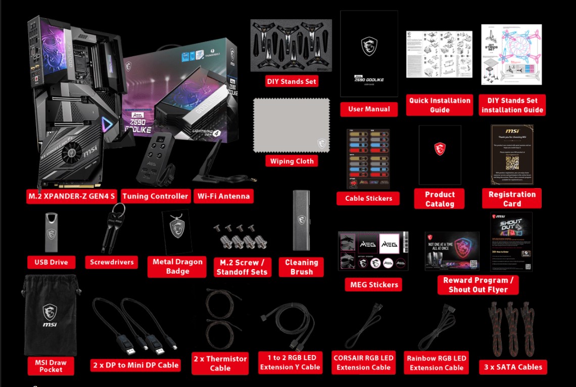 Mainboard MSI MEG Z590 GODLIKE