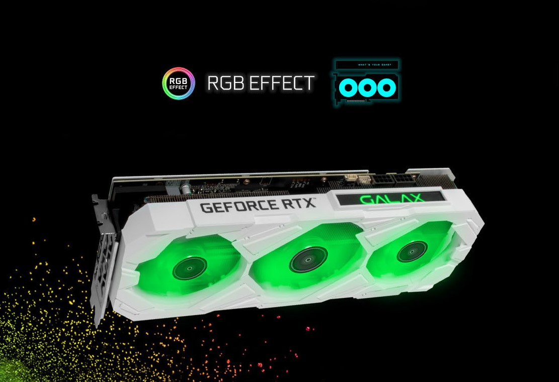 Card màn hình Galax RTX 3070 Ti EXG White(1-Click OC)