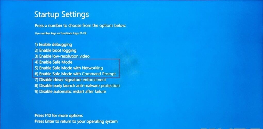 có 3 chế độ an toàn trong windows 11