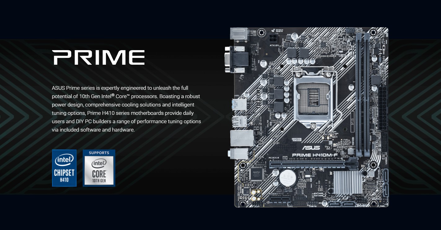 Mainboard ASUS PRIME H410M-F