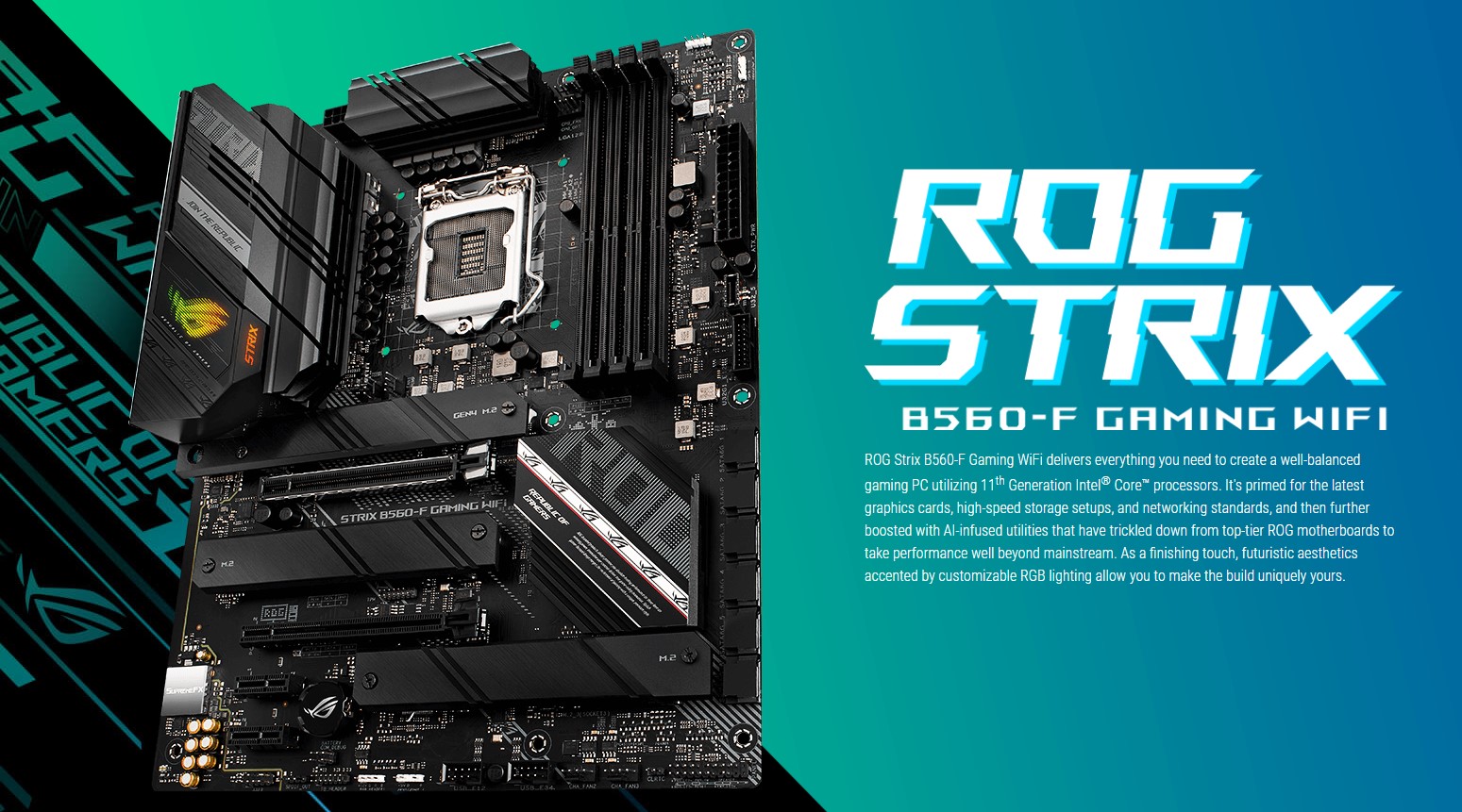 Mainboard ASUS ROG STRIX B560-F GAMING