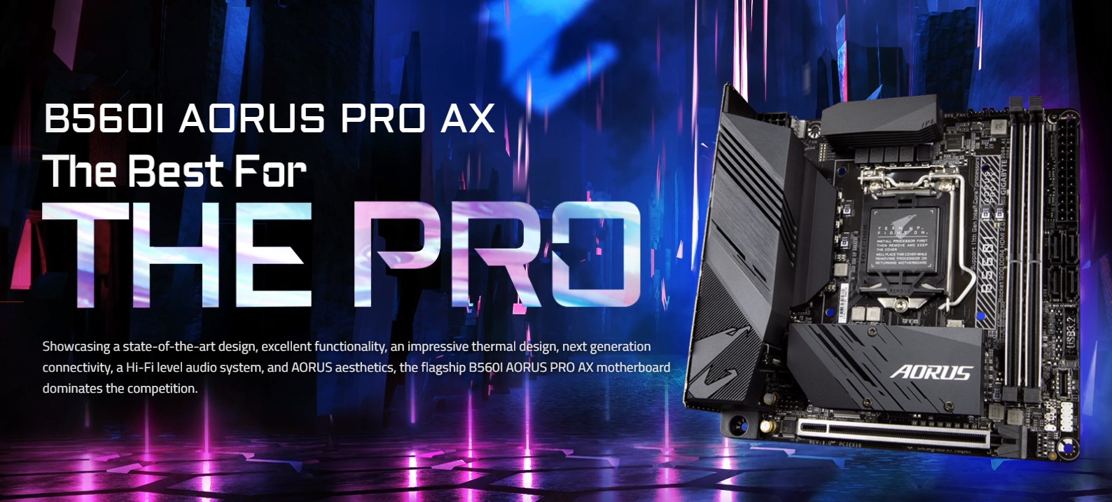 Mainboard Gigabyte B560I-AORUS PRO AX