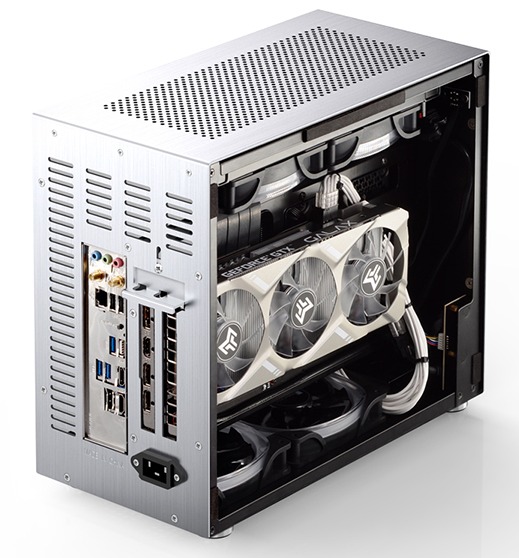  Case Jonsbo V10-G  Silver (Mini Tower/Màu Bạc) giới thiệu  2