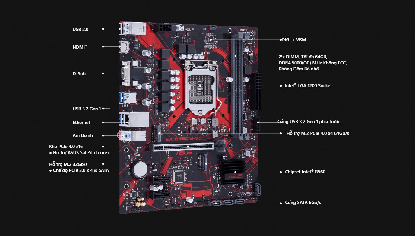 ASUS EX-B560M-V5