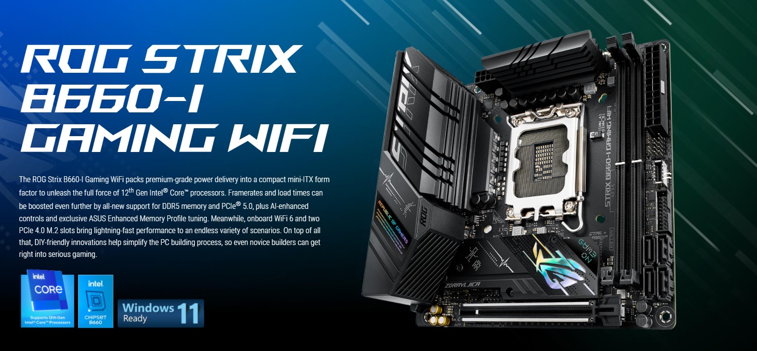 Asus ROG STRIX B660-I GAMING WIFI