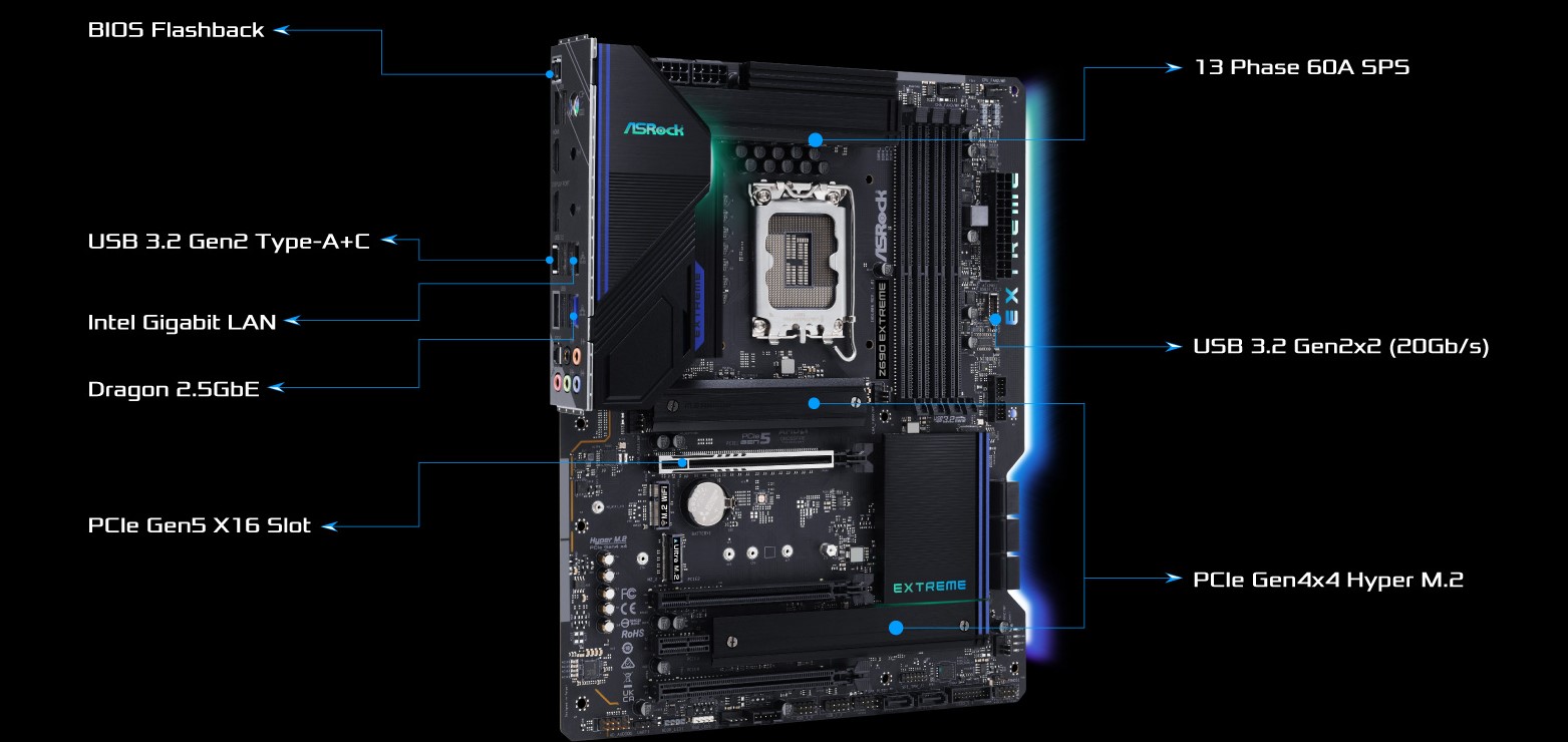 Mainboard ASROCK Z690 EXTREME