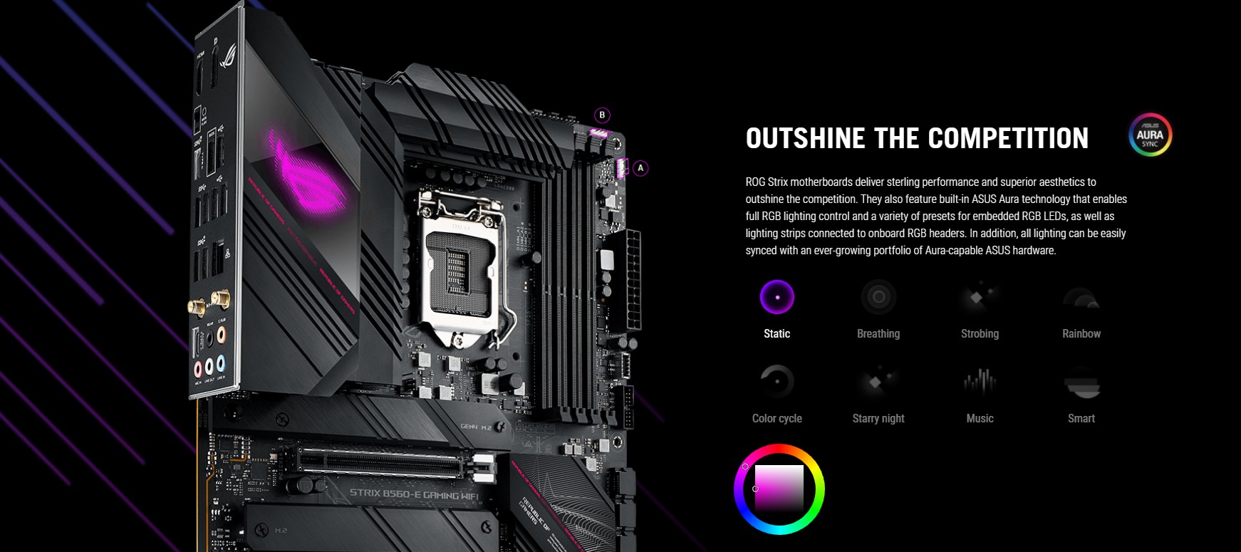 Mainboard ASUS ROG STRIX B560-E GAMING WIFI