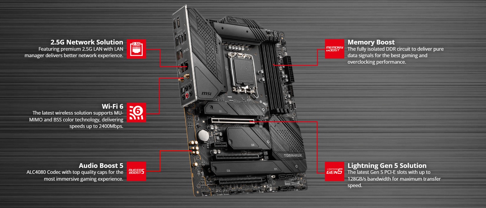 Mainboard MSI MAG Z690 TOMAHAWK WIFI