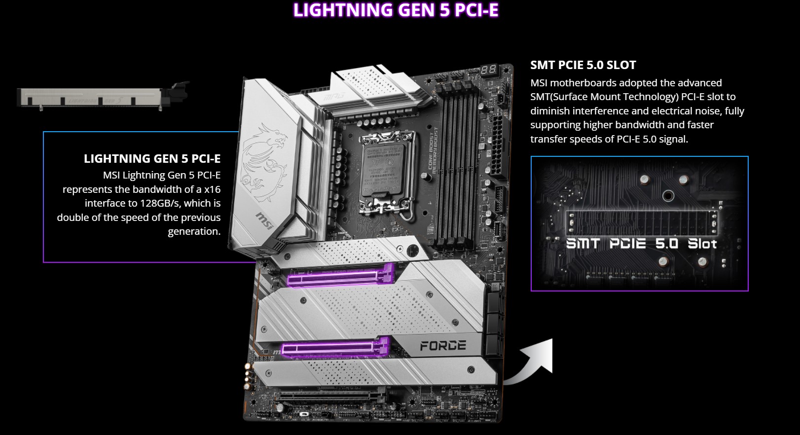 Mainboard MSI MPG Z690 FORCE WIFI (Intel Z690, Socket 1700, ATX, 4 khe RAM DDR5)