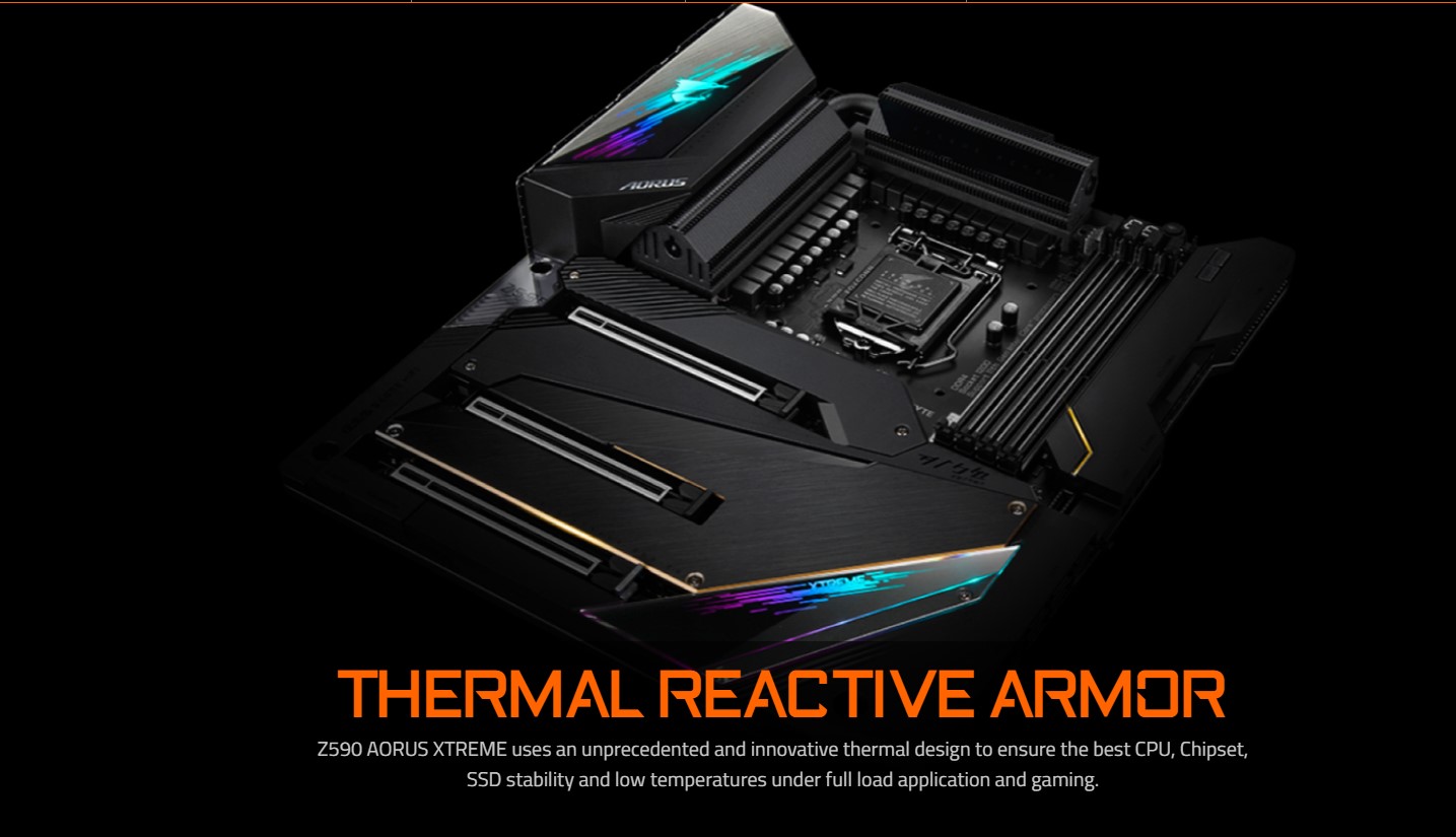 Mainboard Gigabyte Z590 AORUS XTREME