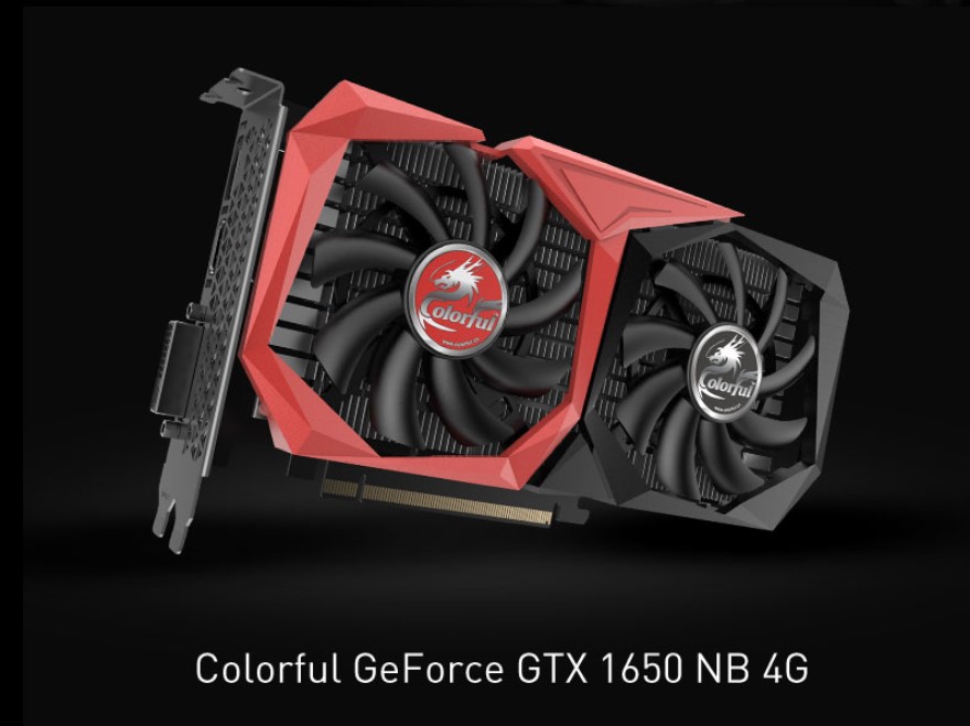 Card màn hình Colorful GTX 1650 NB 4GD6-V