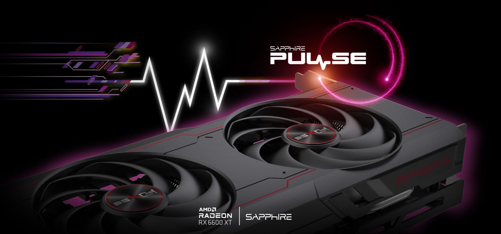 Card màn hình SAPPHIRE PULSE Radeon RX 6600 XT GAMING OC