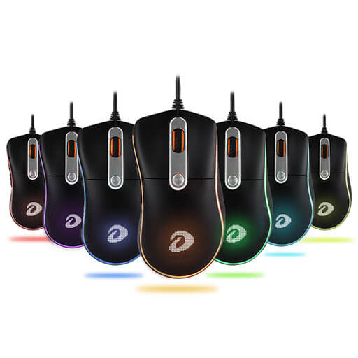 Chuột chơi game Dareu S100 RGB USB Black