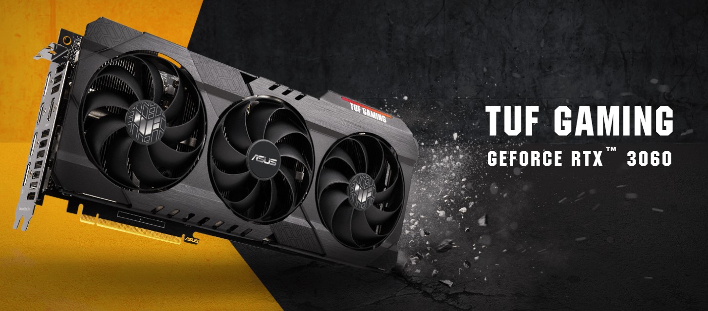 Card màn hình Asus TUF RTX 3060-O12G-GAMING