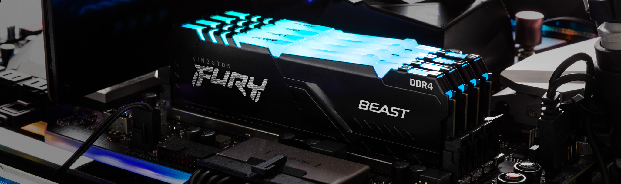 Ram Desktop Kingston Fury RGB