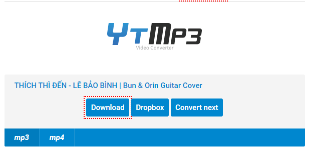 trang web tải nhạc mp3 trên youtube