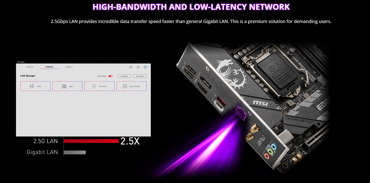 Mainboard MSI B560I GAMING EDGE WIFI