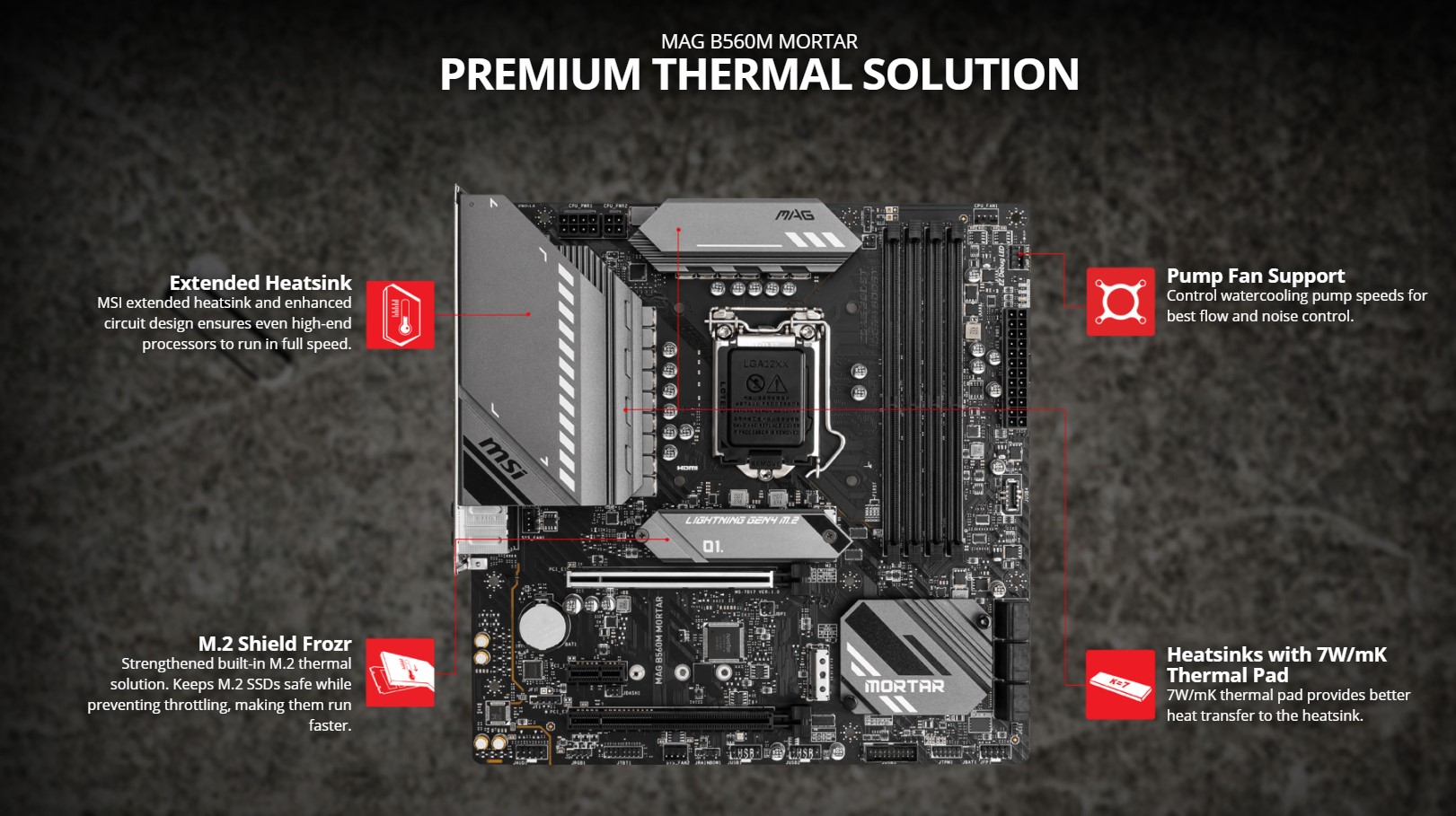 Mainboard MSI B560M MOTAR