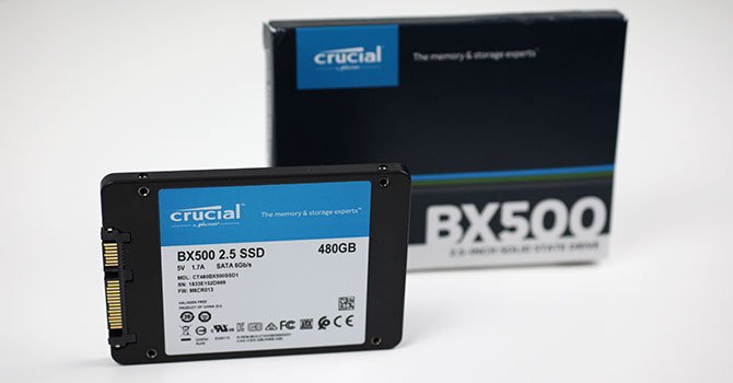 Ổ cứng SSD Crucial BX500 240GB 2.5 inch SATA3