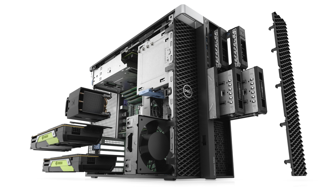 Kết quả hình ảnh cho PC Dell Precision 5820 Tower 70154203