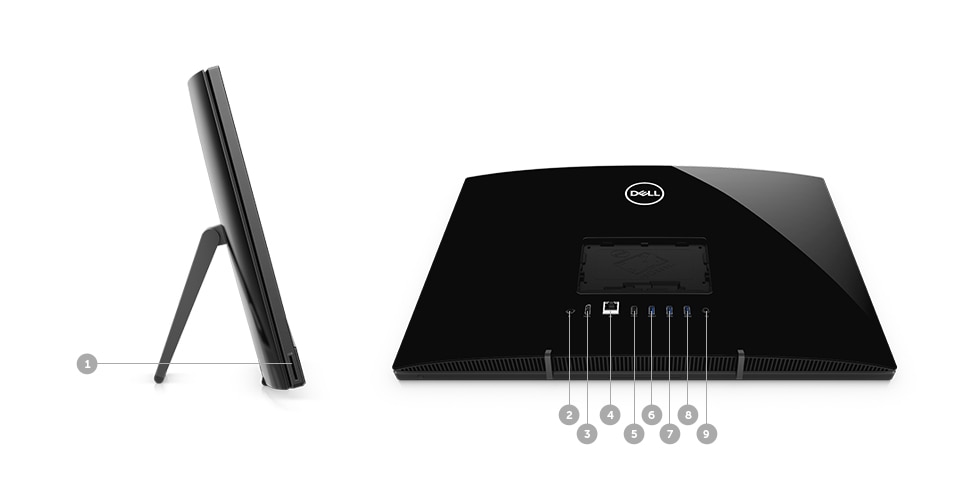 PC Dell All in one Inspiron 3277 TNC4R1 i3 7130U/4GB/1TB/21.5