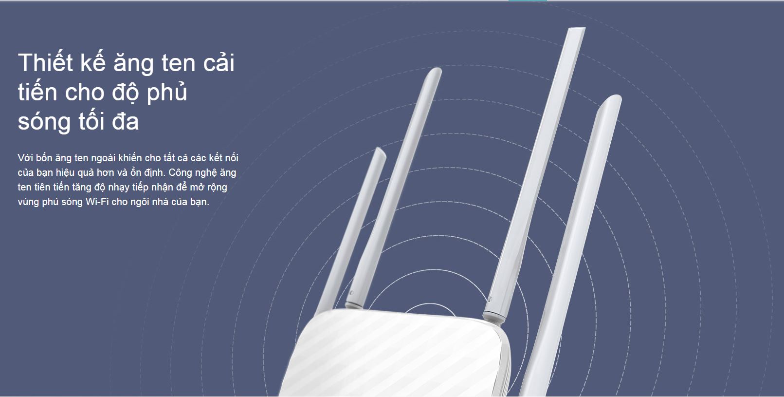 Bộ phát wifi TP-Link Archer C50 Wireless AC1200Mbps 2