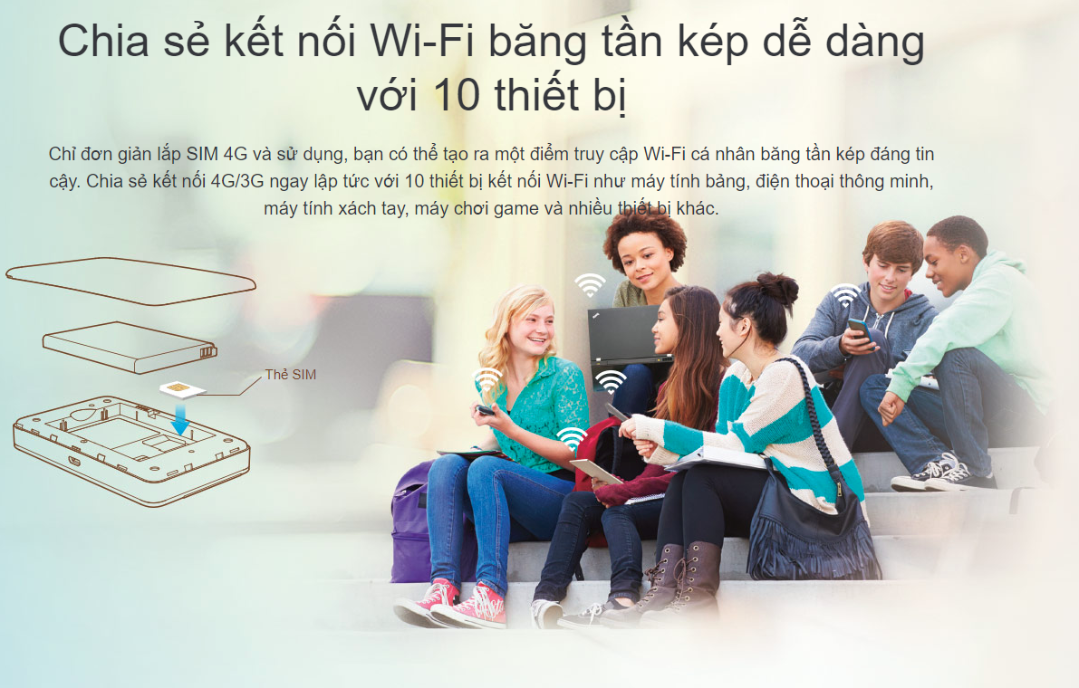 Bộ phát Wifi di động 4G TP-Link M7350 2