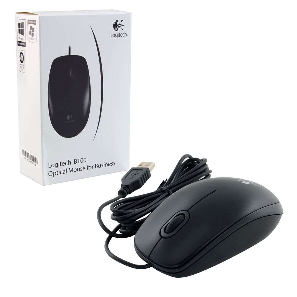 chuột máy tính logitech b100