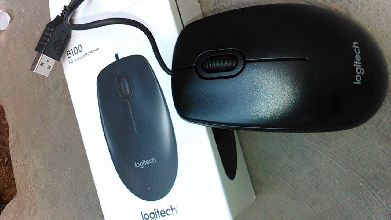 chuột có dây logitech b100