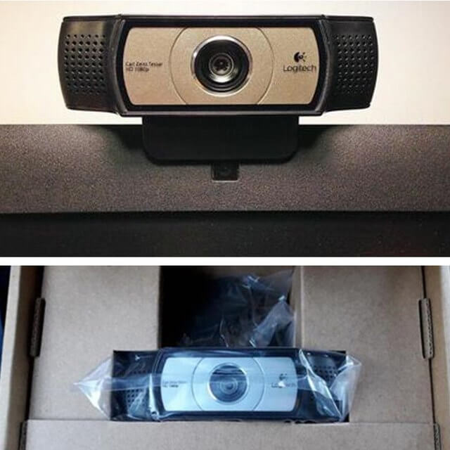 Thiết kế webcam thường nhỏ gọn