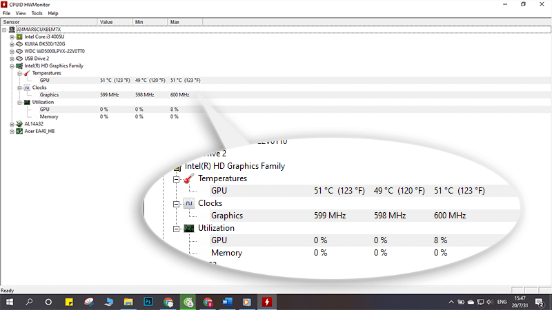 kiểm tra nhiệt độ laptop, kiểm tra nhiệt độ của laptop, kiểm tra nhiệt độ cpu laptop, kiểm tra nhiệt độ laptop win 10